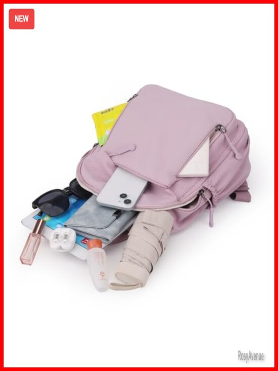 Mini Backpack for Women Nylon Anti Theft Lightweight Daypack College Bookbag main image 4